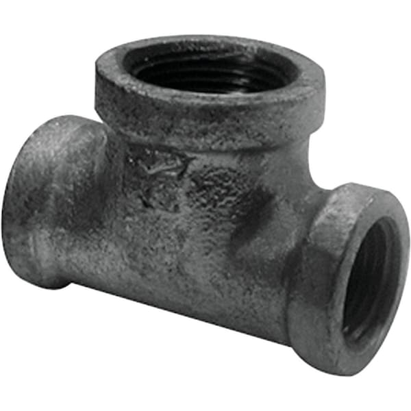 Southland 1-1/4 In. x 1-1/4 In. x 3/4 In. Reducing Malleable Black Iron Tee 520-664HP - main